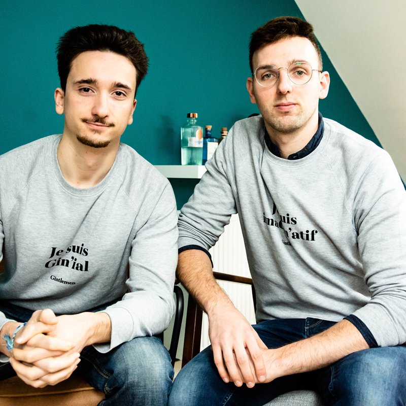 Gintlemen : fondateurs (Jérémie Obsomer & Alexandre Dewit)