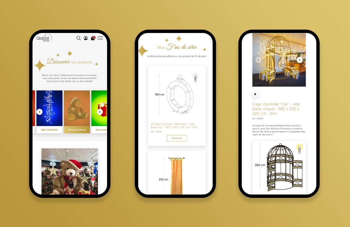 Globall concept e-catalogue