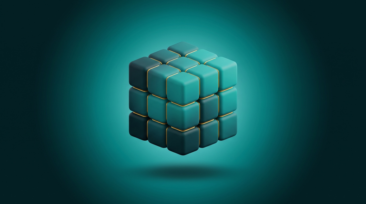 Blocs modulaires représentant une application métier